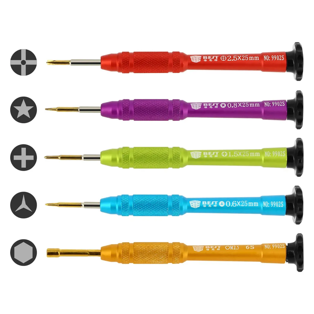 set di strumenti 7 in 1 per Apple iPhone - riparazione e smontaggio - 1