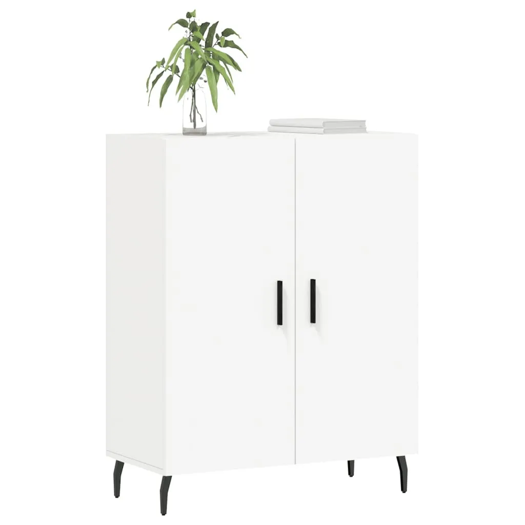 Maison Exclusive Credenza Bianca Salvaspazio 69,5x34x90 cm Legno - 3