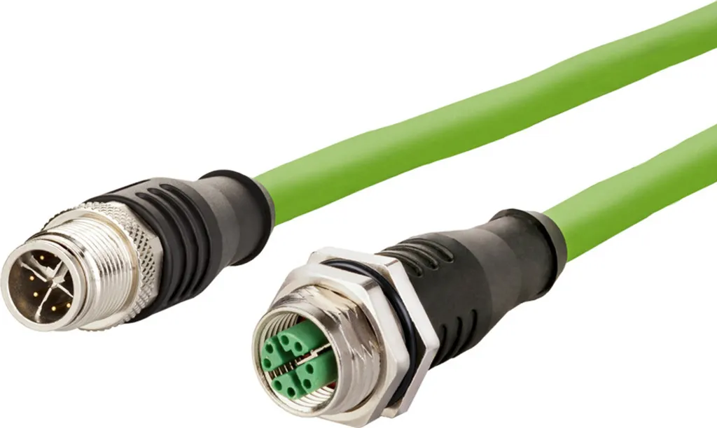 Cavo Metz Connect M12 2 metri X-Code: Basta Perdite di Segnale