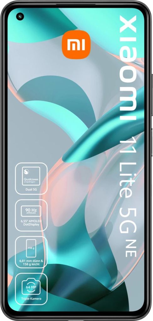 Xiaomi 11 Lite 5G NE Truffle Black Produktbild 