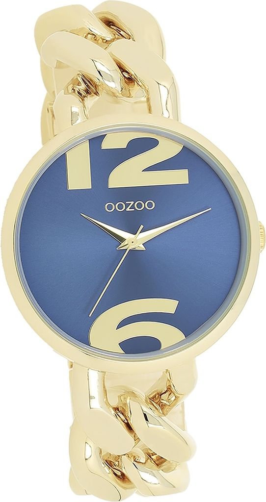 Oozoo Metall Damen Uhr Analog Quarzuhr Armband gold Timepieces D2UOC11351