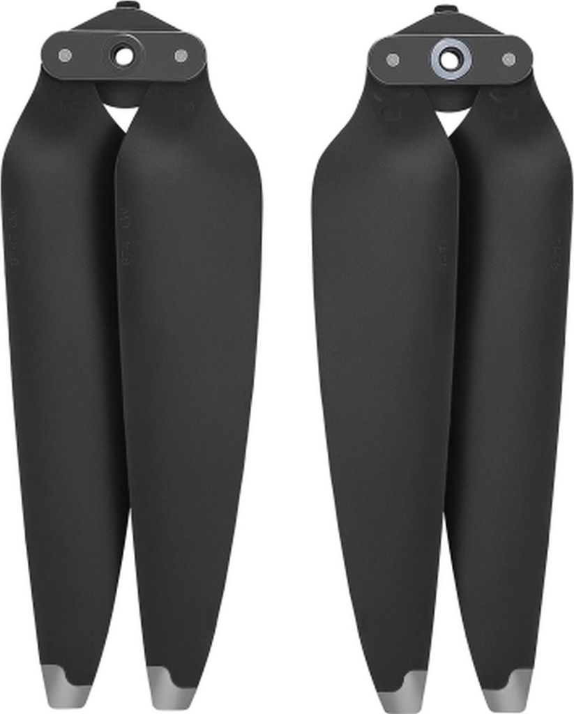 50CAL Geräuscharme Drohnenpropeller mit silberner Spitze für DJI Air 3 (1 Paar / 2 Propeller)