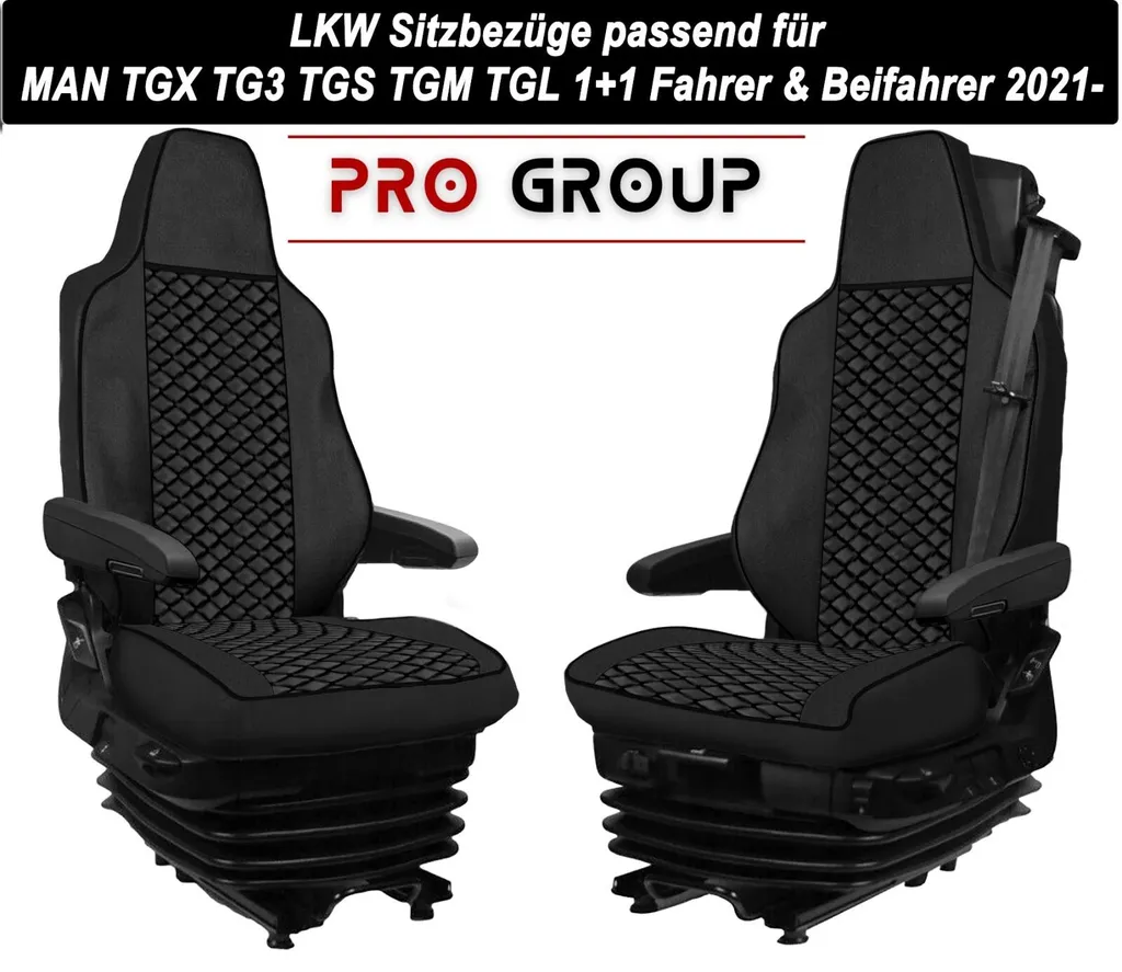 Set Coprisedili MAN TGX TGS TGM TGL dal 2021 | Protezione Alta Resistenza