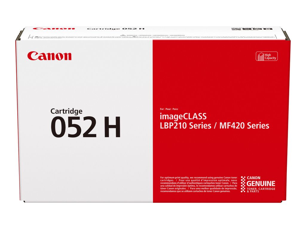Canon 052 H, 9200 Seiten, Schwarz Produktbild 