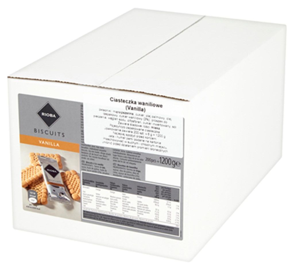 Vanillekipferl (200 Stück x 6g) 1,2kg - Rioba einzeln Produktbild 