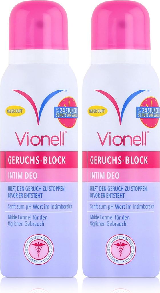 Vionell Geruchs-Block Intim Deo 125ml - Sanft im Produktbild 