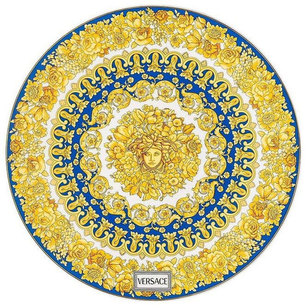VERSACE HOME Platzhalter 33cm Medusa Rhapsody Blau