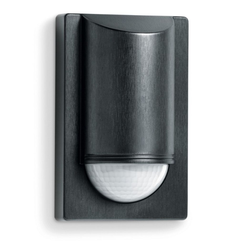 Steinel - Infrarot-Sensor IP54 IS 2180-2 - inklusive Eckhalter, schwarz, 603717
