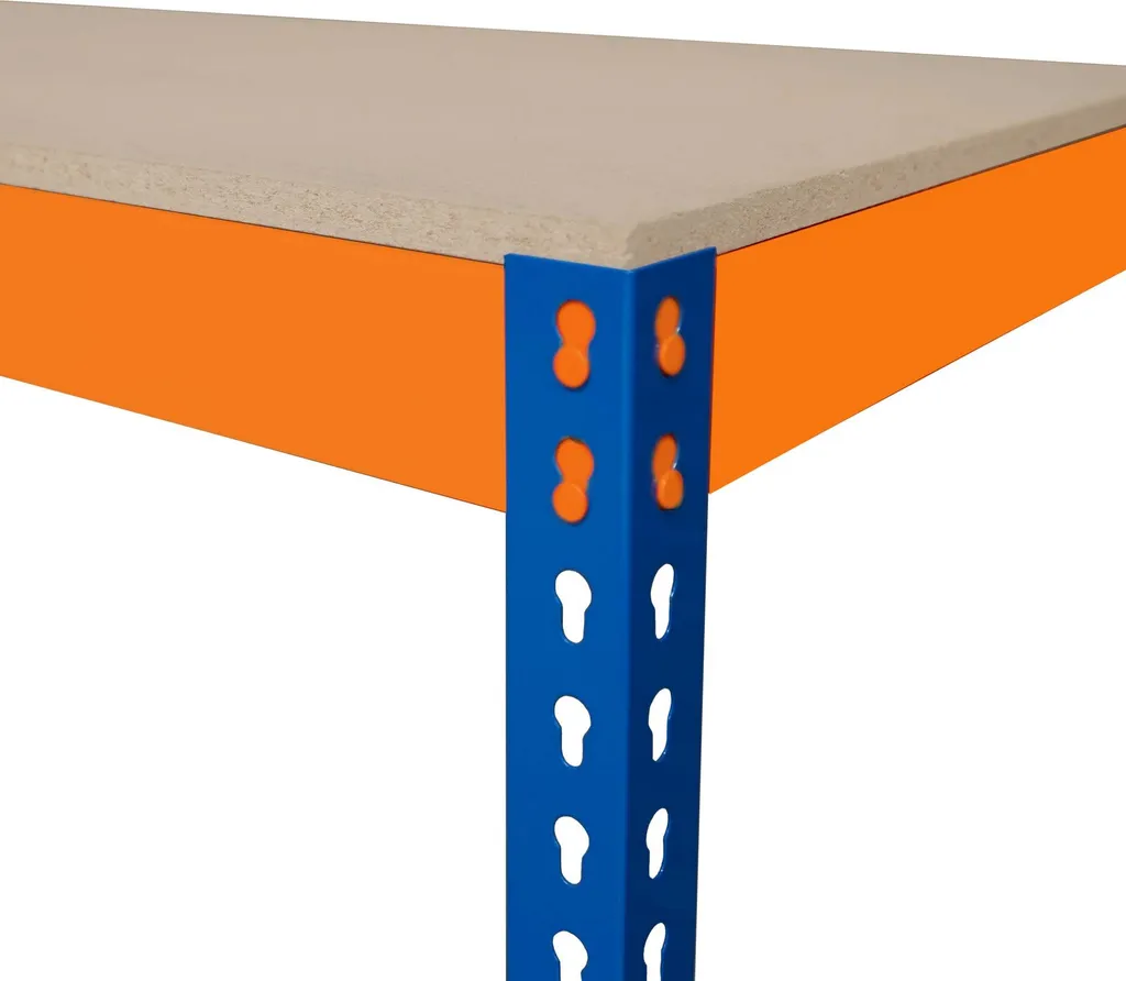 Table de travail pour garage et atelier établi 2 plateaux charge 300 kg