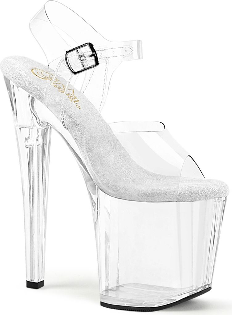 ENCHANT-708 Dámské sandály Pleaser, průhledné , EU 37, US 7 Obrázek produktu 