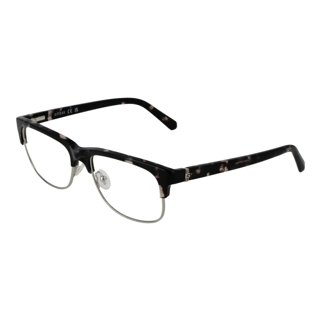 Lunettes Guess GU 50081 020 monture légère robuste fini gris moderne