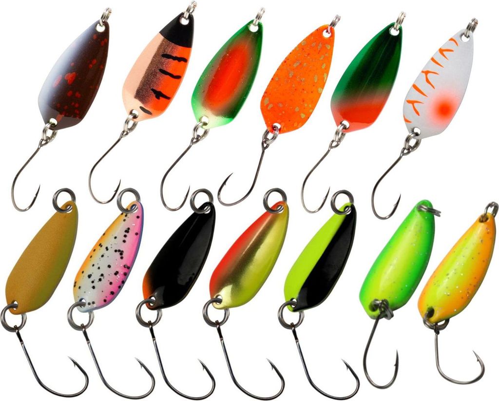 FTM Spoon Wasp 2,9cm 2,5g - Forellenblinker, Farbe:gelb - rot / schwarz