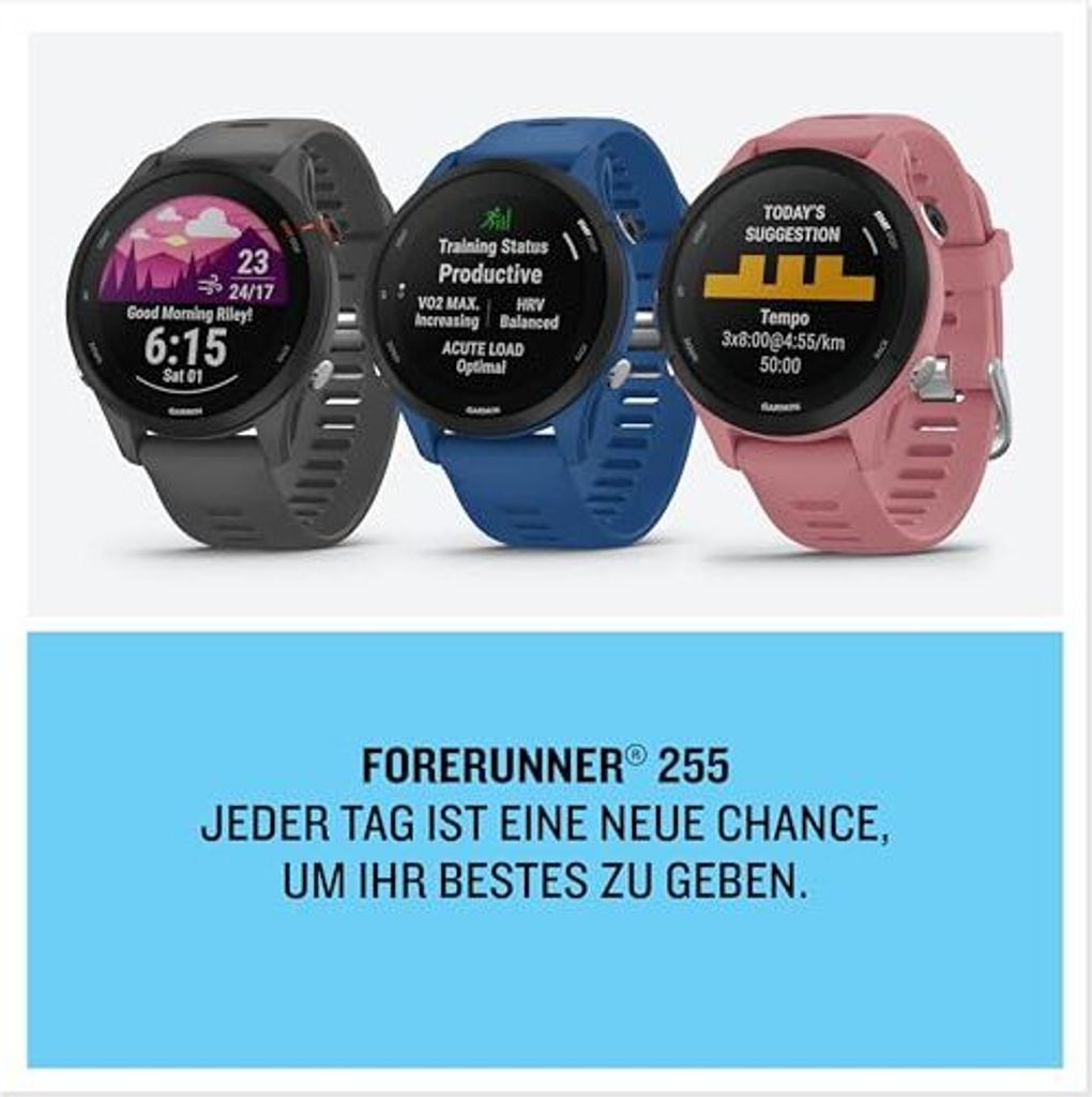 Garmin Forerunner 255 Basic Slate Grey Zdjęcie produktu 22