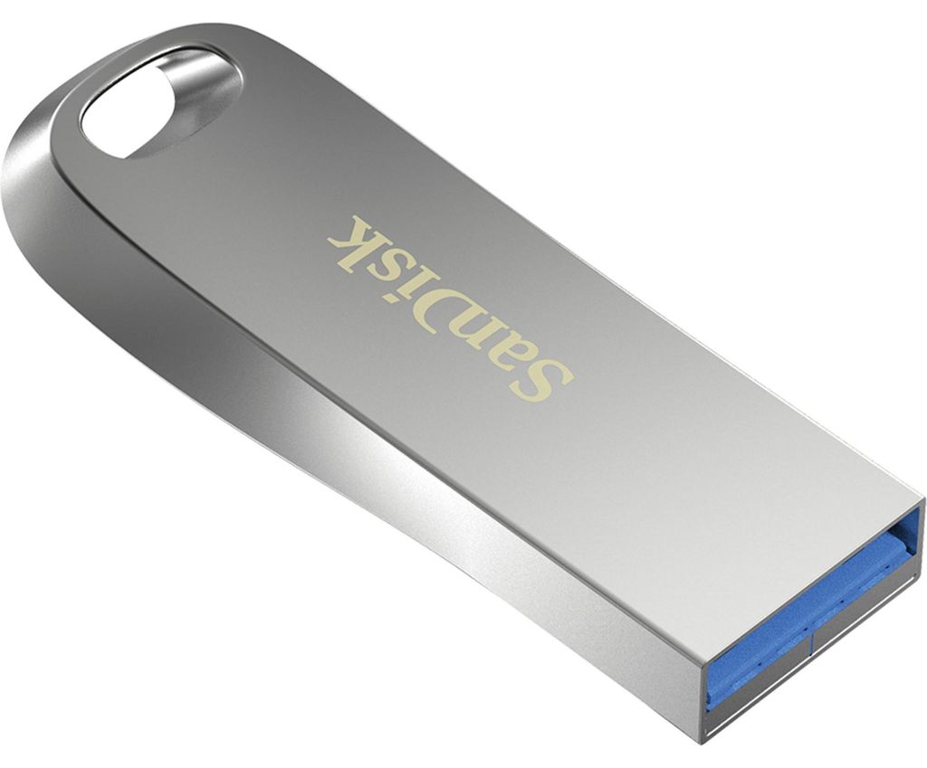 Pen drive SanDisk Ultra Luxe, USB 3.1 Gen 1, 64 GB, Srebrny Immagine del prodotto 