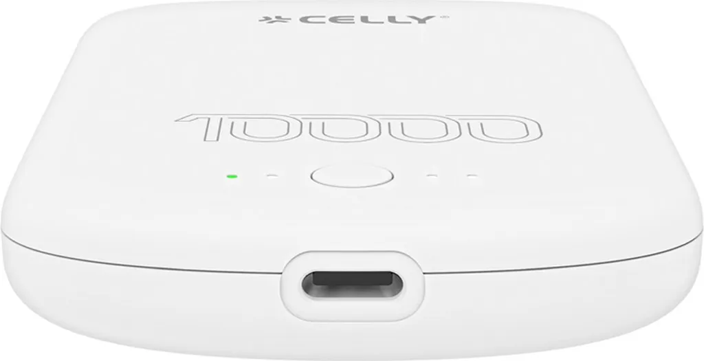 PowerBank 10000mAh MagSafe 10W - Recharge Magnétique Haute Capacité Blanc