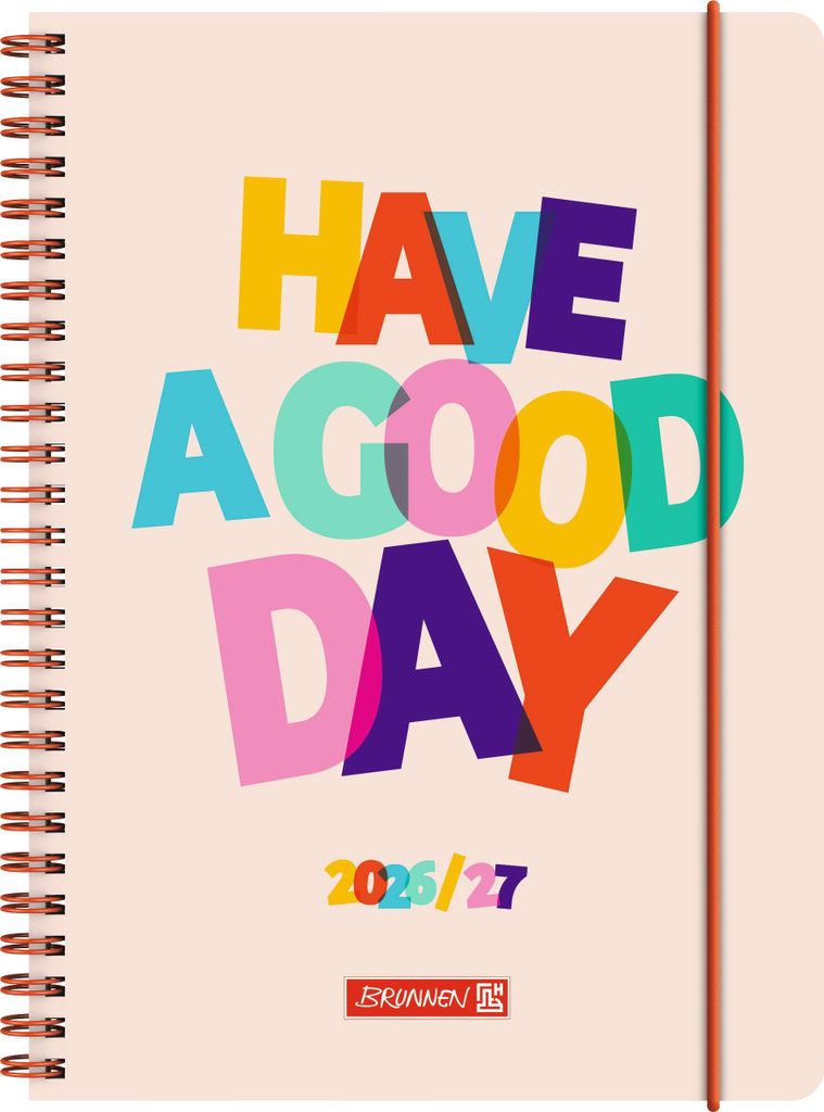 Schülerkalender 2026/2027 "Good Day" | A5, Kunststoff Produktbild 