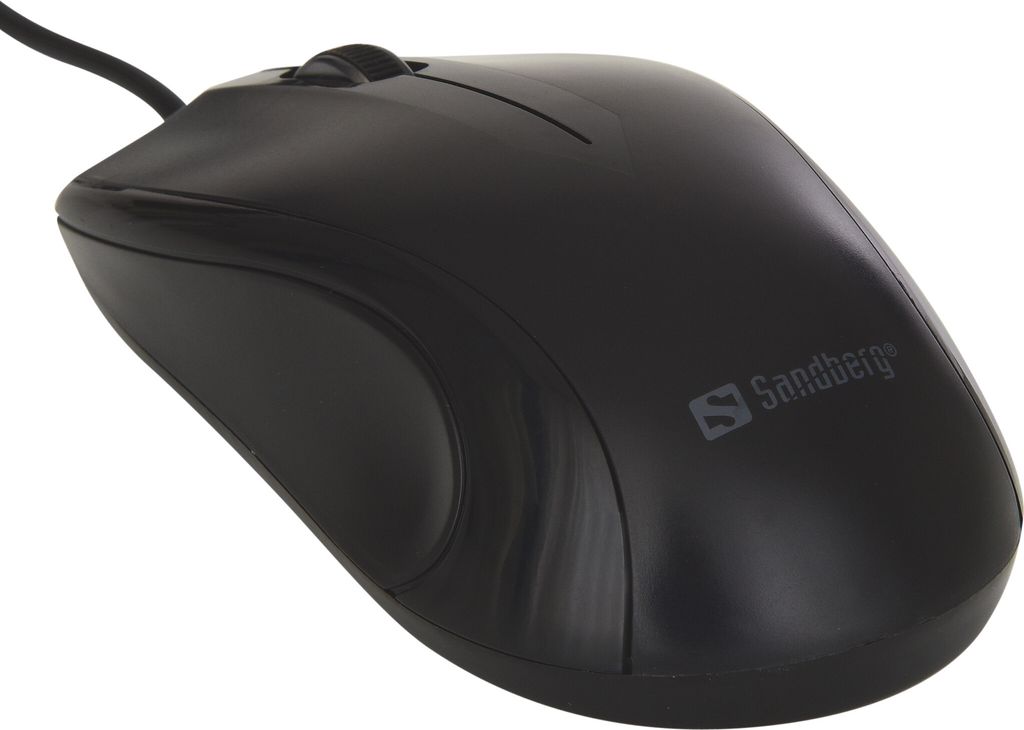 Sandberg USB Mouse, Dla praworęcznych, Optyczny, USB Zdjęcie produktu 
