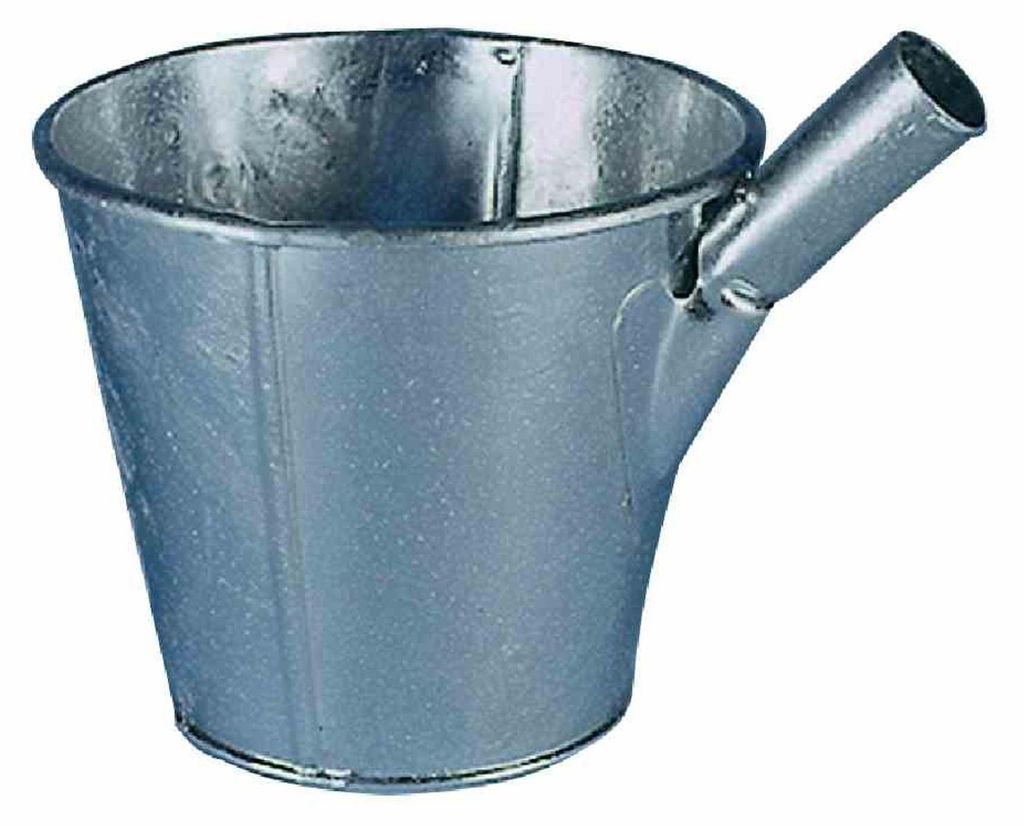 Kerbl Jaucheschöpfer verzinkt, Schöpfer mit Tülle, 6,5 Image du produit 