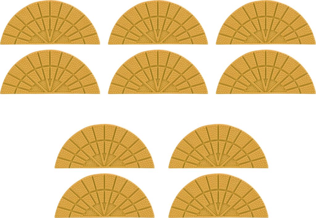 5 Paar Schuhsohlen-Reparatur-Ersatz Stoßdämpfende, rutschfeste, frei zu schneidende, einfach zu verwendende Gummi-Schuhsohlen