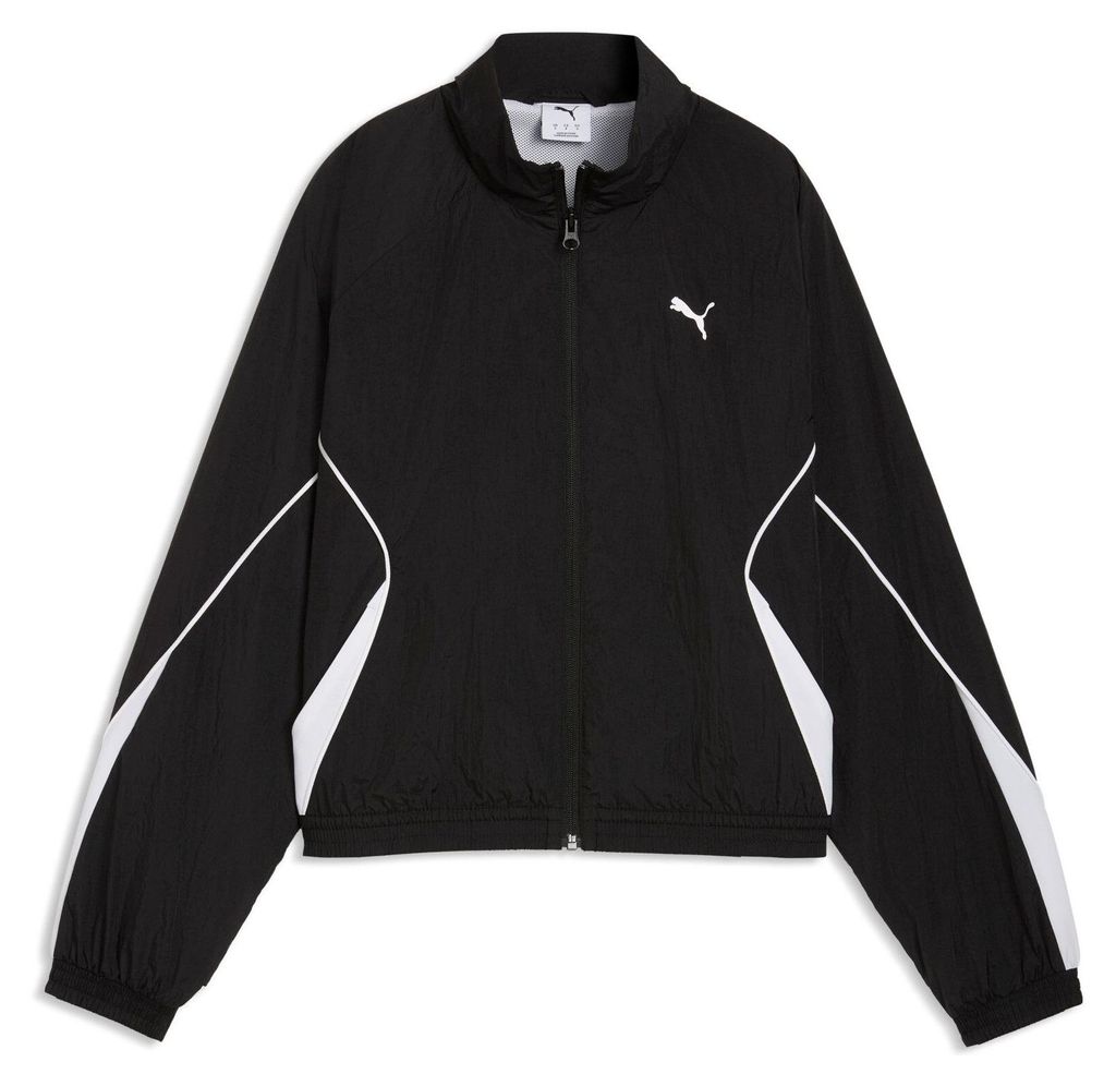 Puma Sport Relaxed Damen Trainingsjacke Freizeitjacke schwarz L