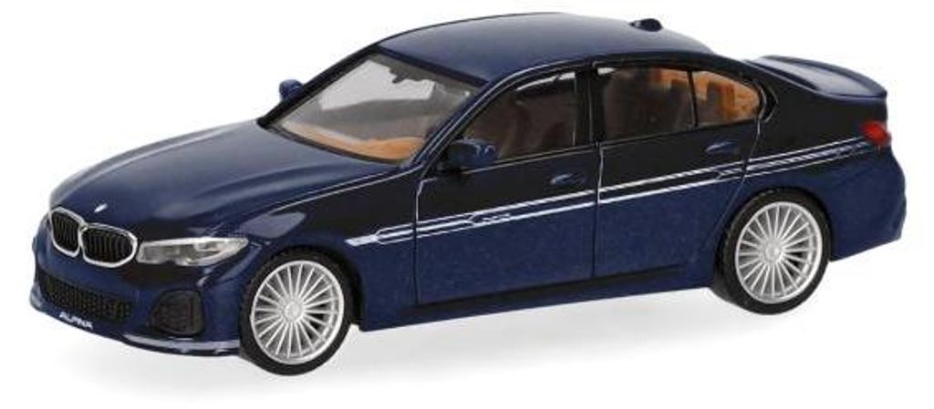 Herpa 430890-002 - 1:87 BMW Alpina B3 Limousine, arctic race blue - Neu
