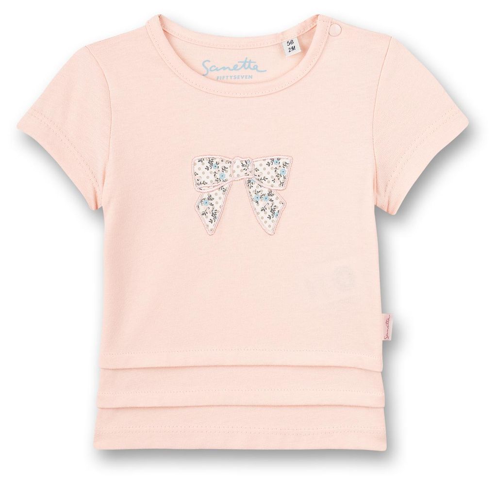 Sanetta Fiftyseven Mädchen T-Shirt Rosa Fluffy Duckling 68