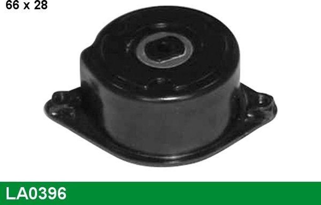 LUCAS LA0396 Riemenspanner Keilrippenriemen für BMW 3 Limousine (E46) Ø66mm Rolle