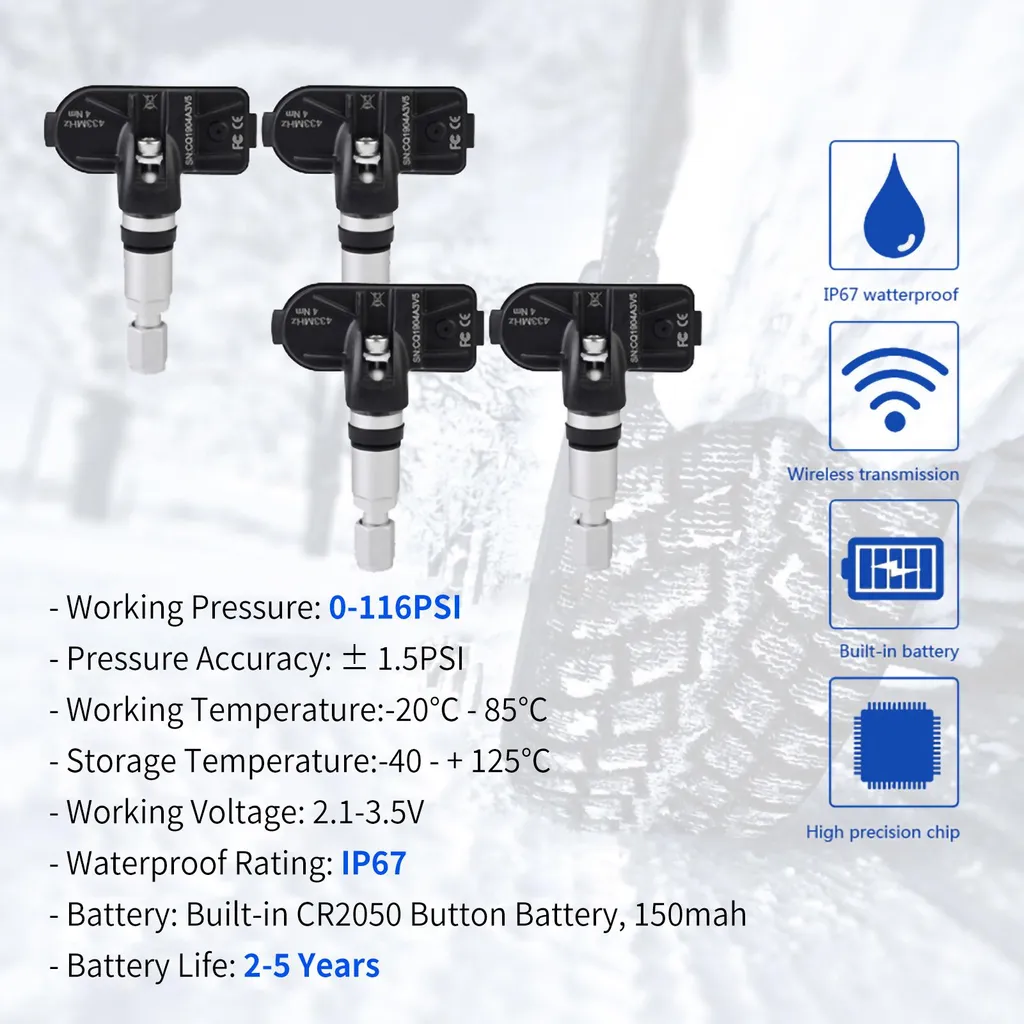 TPMS USB Android avec Capteur Interne : Sécurité et Précision de Route - 2