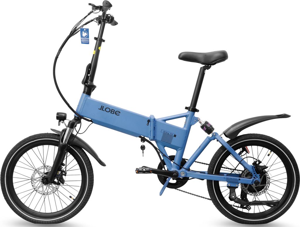 LLobe E-Bike 20" City III blau (Faltrad) 36V / 10,4Ah Produktbild 2