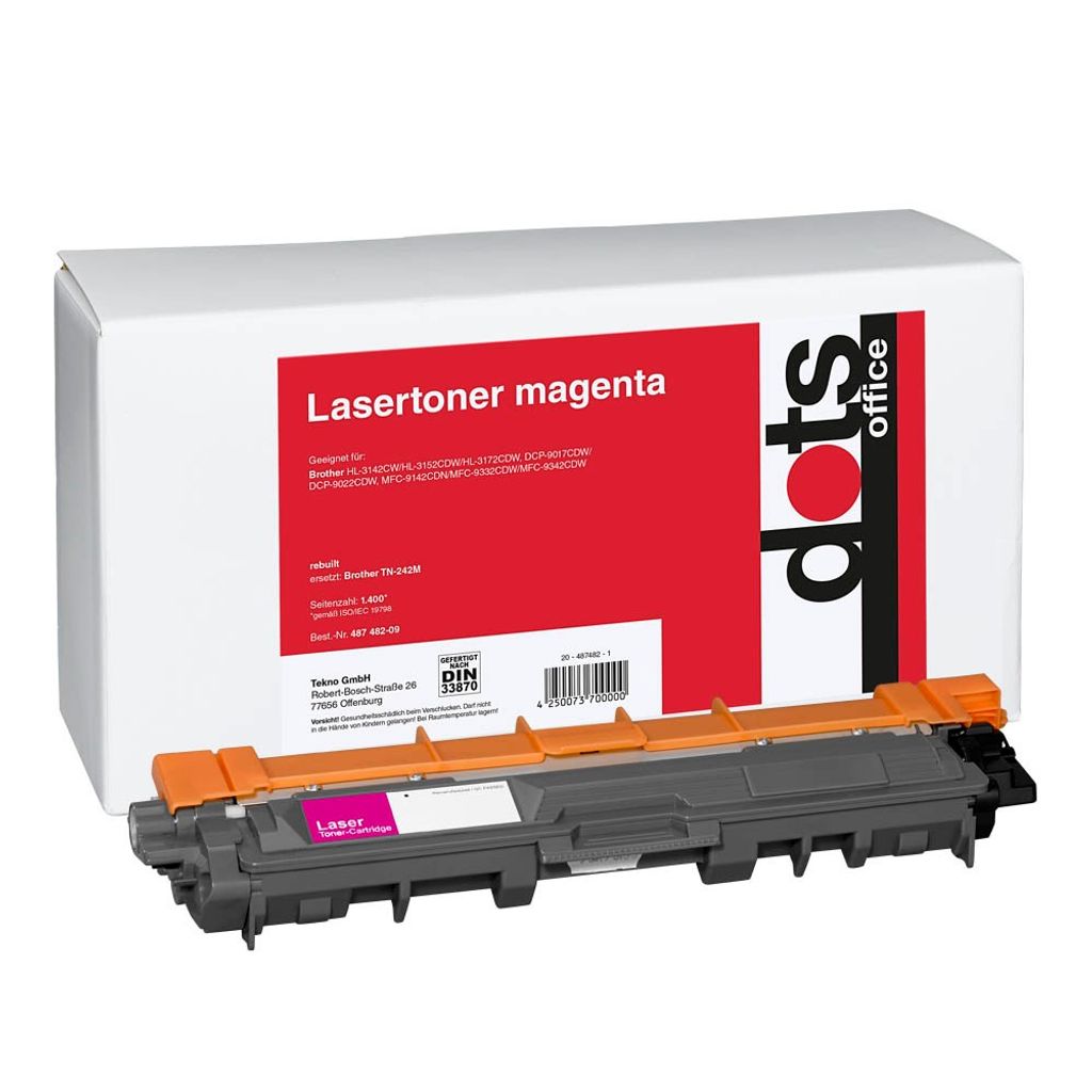 dots magenta Toner kompatibel zu brother TN-242M