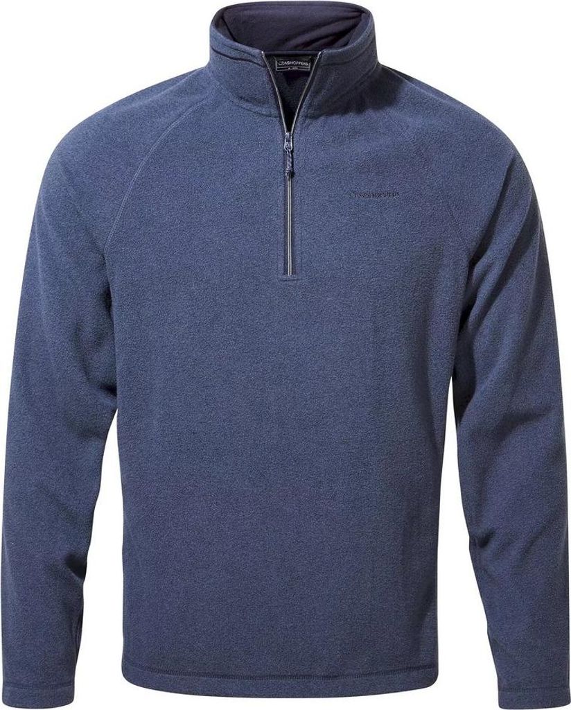 Craghoppers - "Corey VI" Fleece-Oberteil, mit halbem Reißverschluss für Herren CG1466 (3XL) (Dunkles Marineblau Meliert)