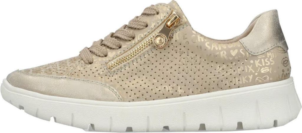 Rieker Damen Schnürschuh in Gold, Größe 40