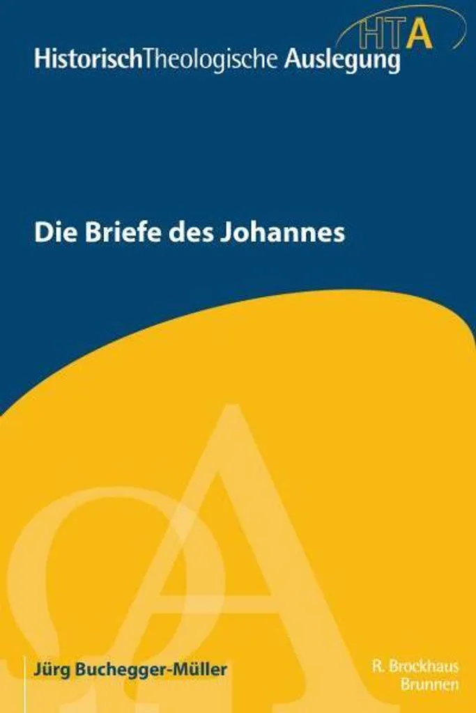 Livre Die Briefe des Johannes : Analyse des Épîtres en Langue Allemande