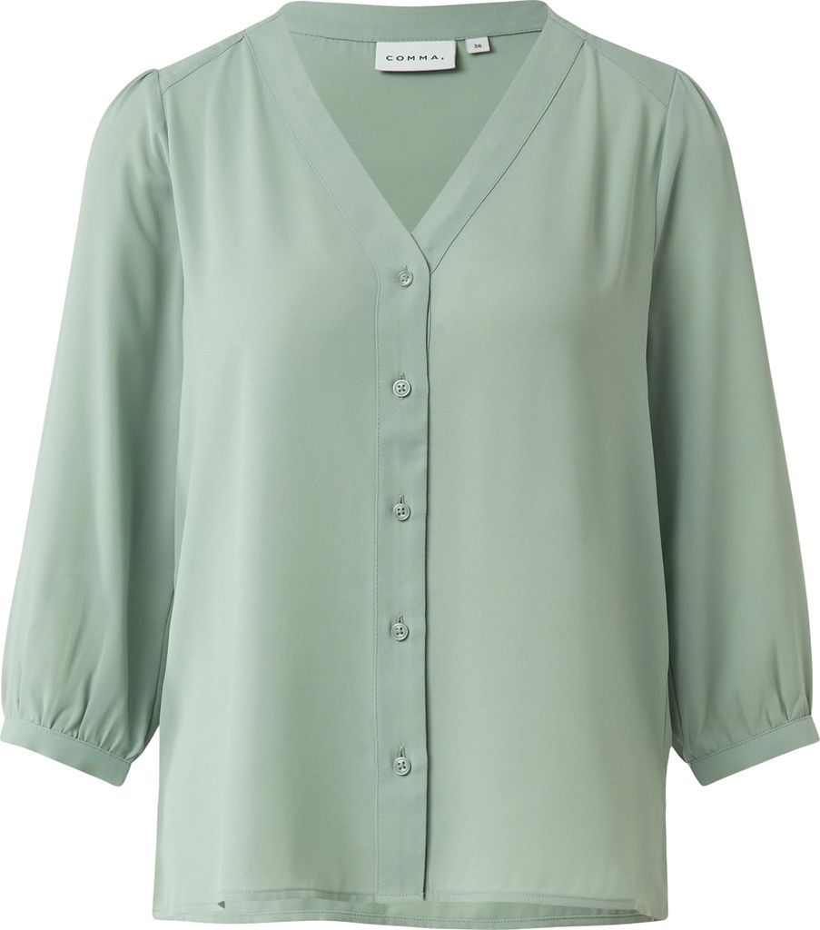 Bluse 6211 BLUE GREEN Größe 36