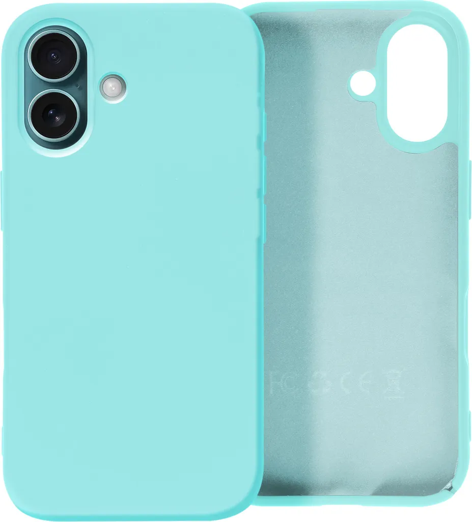 Custodia iPhone 16 Avizar Fast Cover Blu Turchese: Stile e Grip