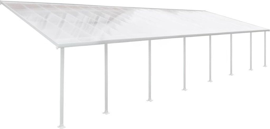 Palram - Canopia Aluminium Terrassenüberdachung Feria Weiß 387x1212x305 cm