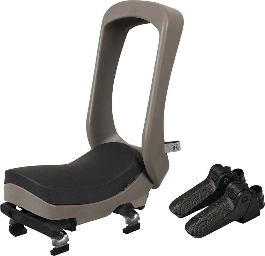 Urban Iki Junior Fahrradsitz - Suzume Grey/Bincho Black - Produktbild 