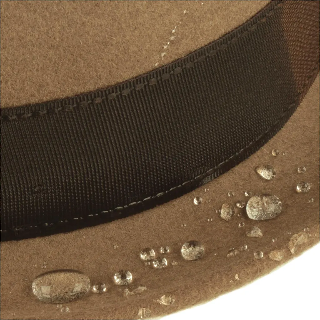 Hut-Breiter Hat Diamond Foldable | Waterproof Wool Felt Style - 5