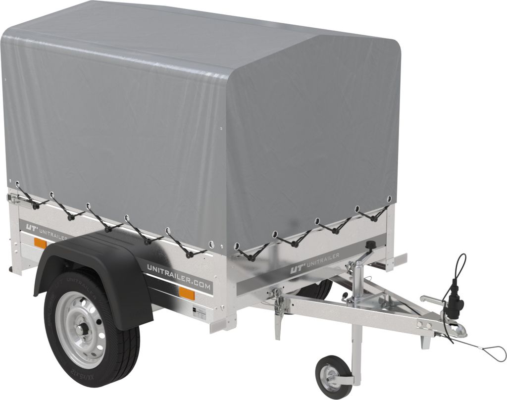 Přívěs Garden Trailer 150 KIPP s rámem H-800 a šedou Obrázek produktu 