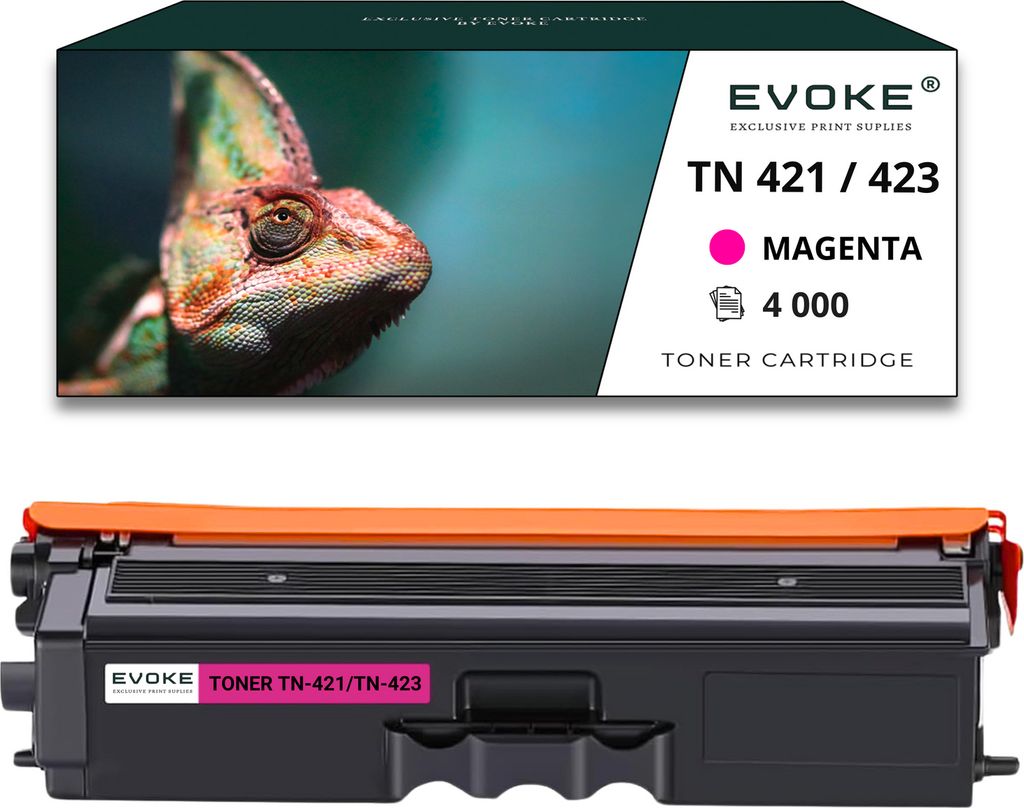 Toner für Brother TN423M-423M TN421 TN423M Rot (magenta) | Ersatz für DCP-L8410CDW MFC-8690CDW MFC-8900CDW