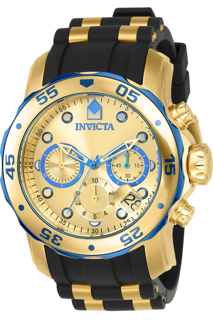Invicta 17887 Pro Diver SCUBA Oro - Orologio Uomo Sportivo 48mm