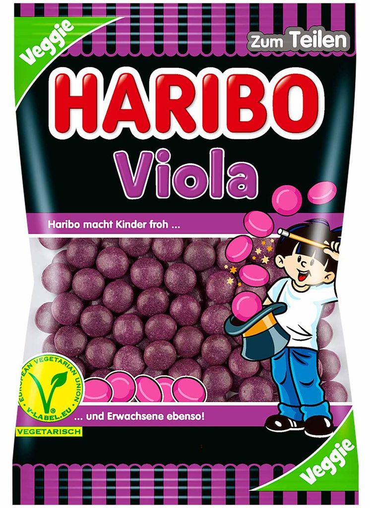 Haribo Viola vegetarisch 125g Produktbild 
