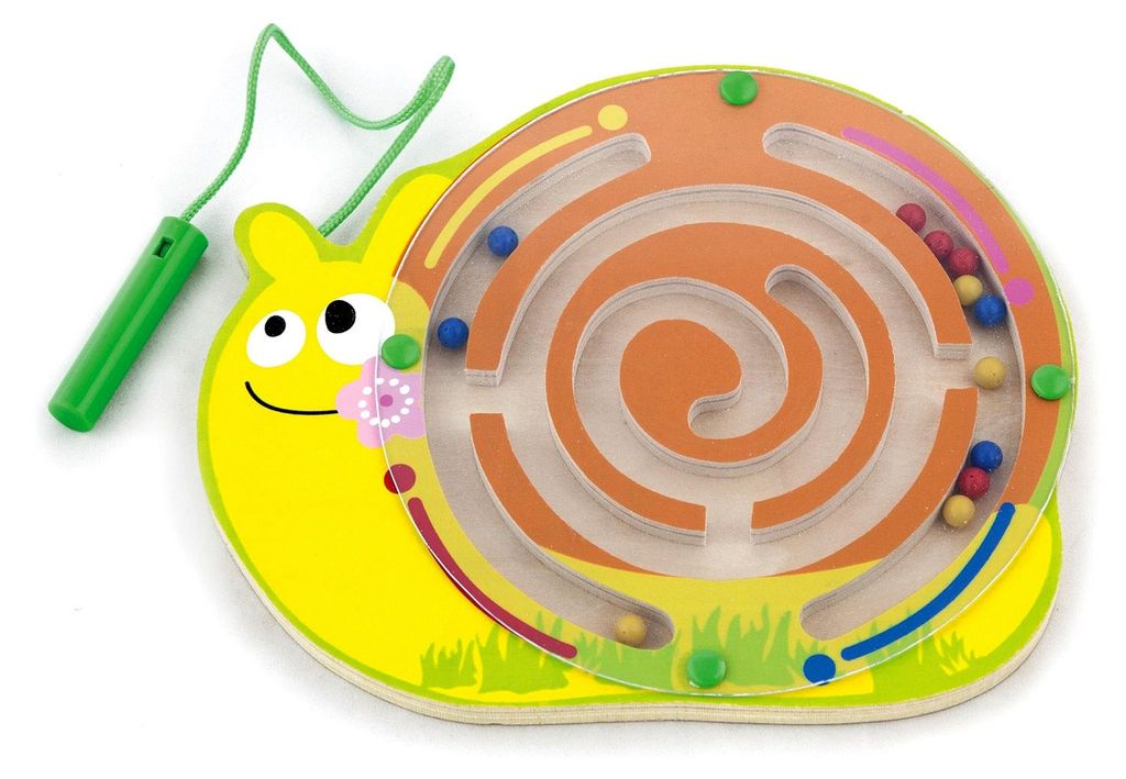 Viga Magnetisches Labyrinth, Holzspielzeug, Śimak Produktbild 