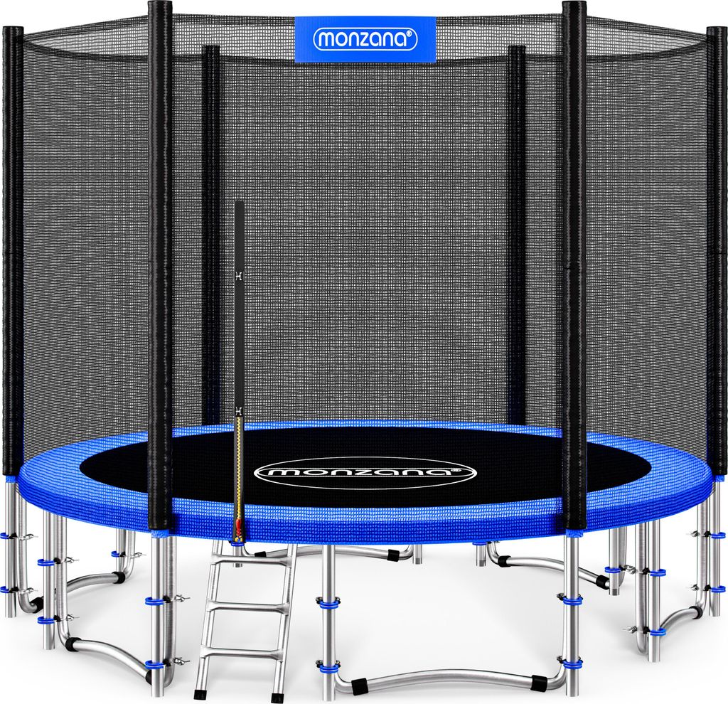 MONZANA® Trampoline extérieur rond Ø366cm max. 150kg set Image du produit 