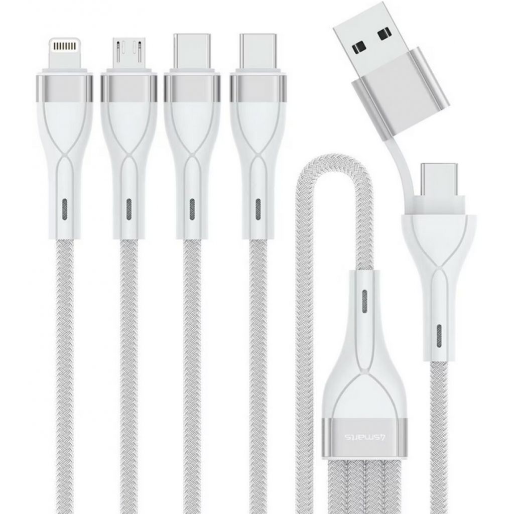 4smarts 541024 USB Kabel 1,2 m USB A/USB C USB C/Micro Produktbild 