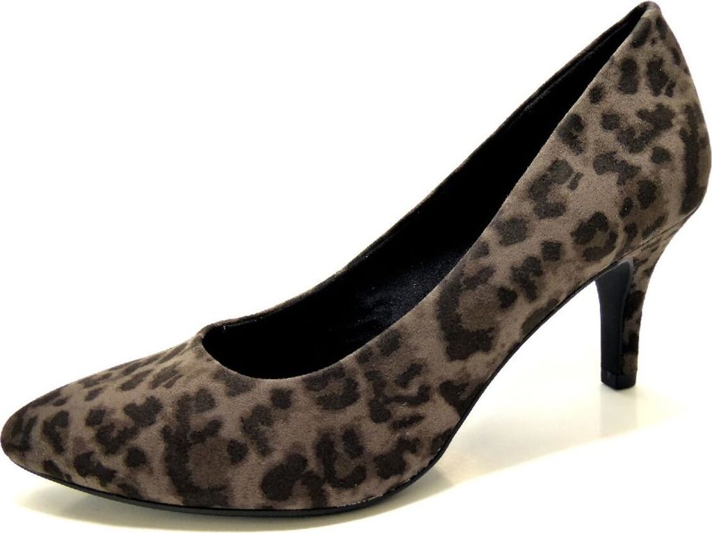 Marco Tozzi Pumps, bequem Absatz bis 45 mm in grau, Gr. 36