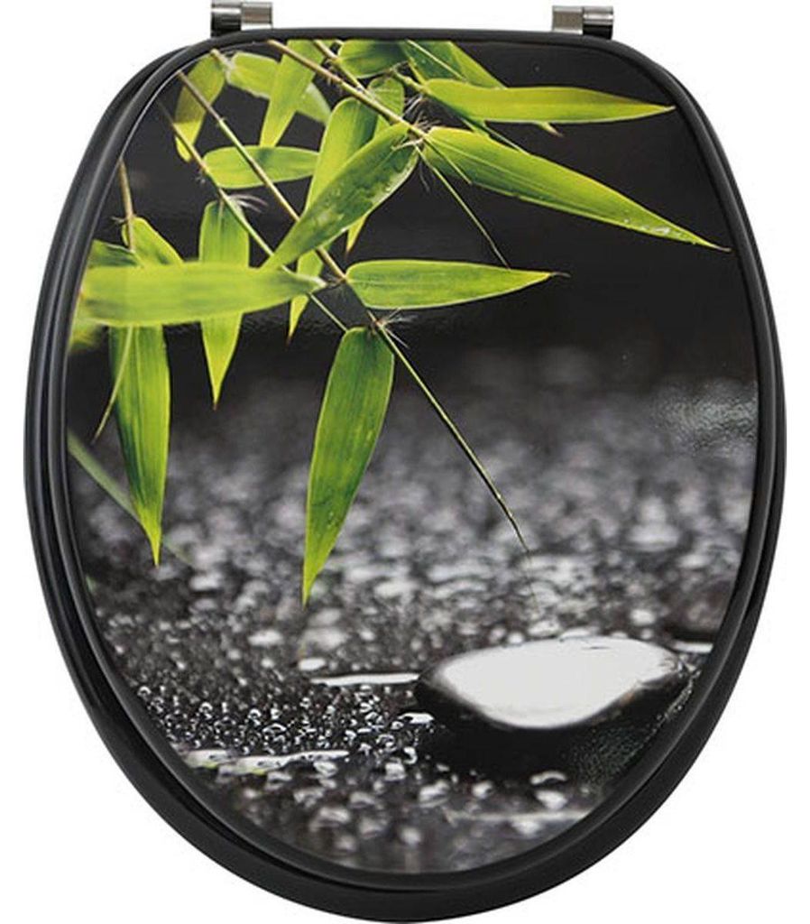 Wc-deckel mdf 18 zoll edelstahl-befestigungen - punta cana - Tendance