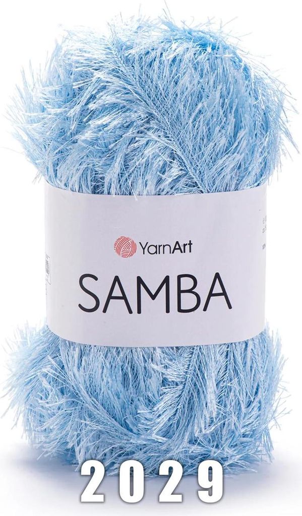 YarnArt Samba (100g/150m) 2029 hellblau Produktbild 