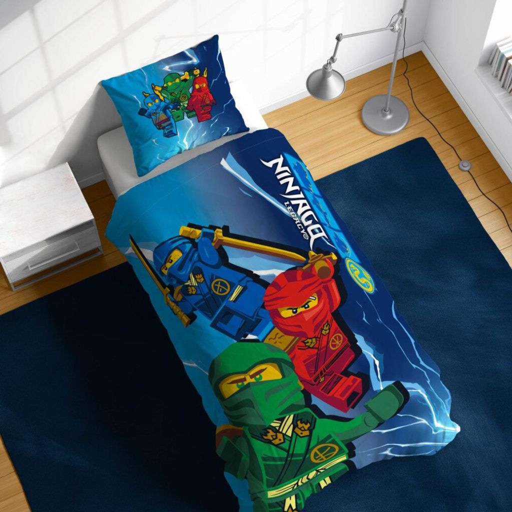 Set di lenzuola per bambini LEGO Ninjago Dragon's Rising, Immagine del prodotto 