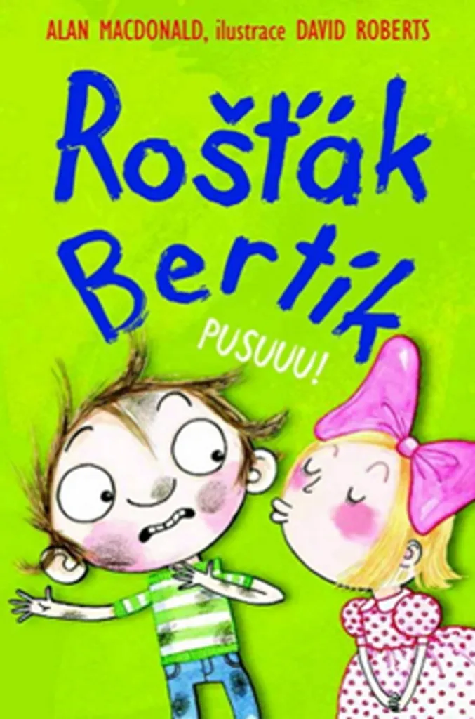 Peluche interactive Rošťák Bertík Pusuuu pour enfant qui fait des bisous